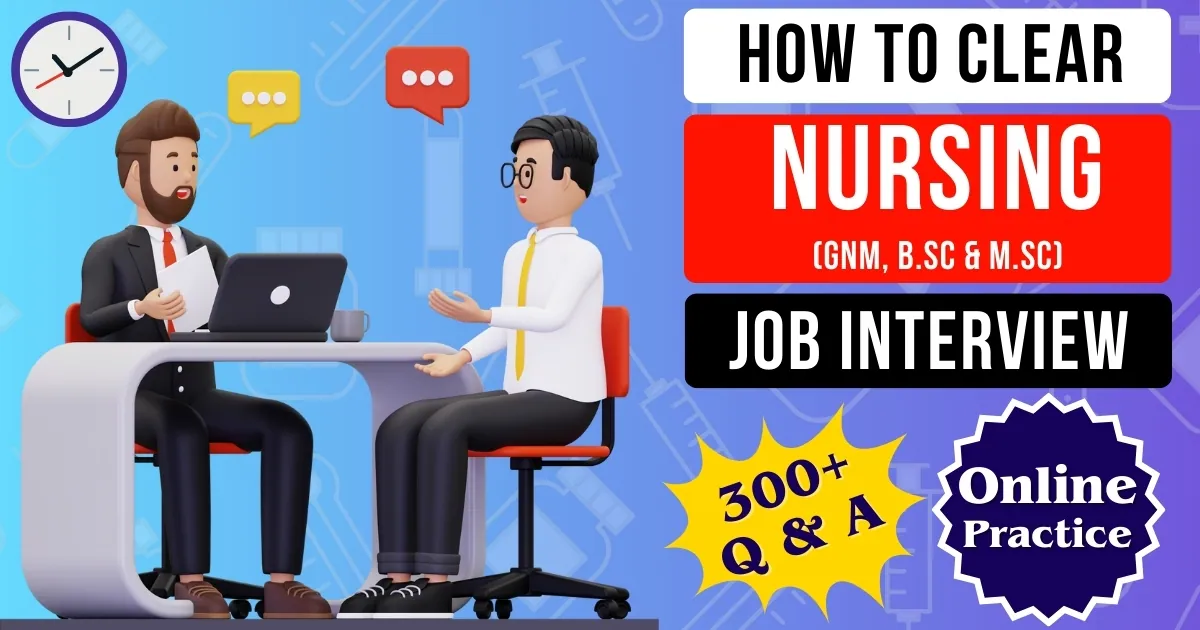 Nursing Interview Questions And Answers